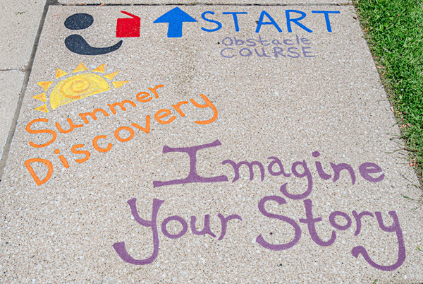 Library Obstacle Course Let's Move in Libraries April 2020 Newsletter