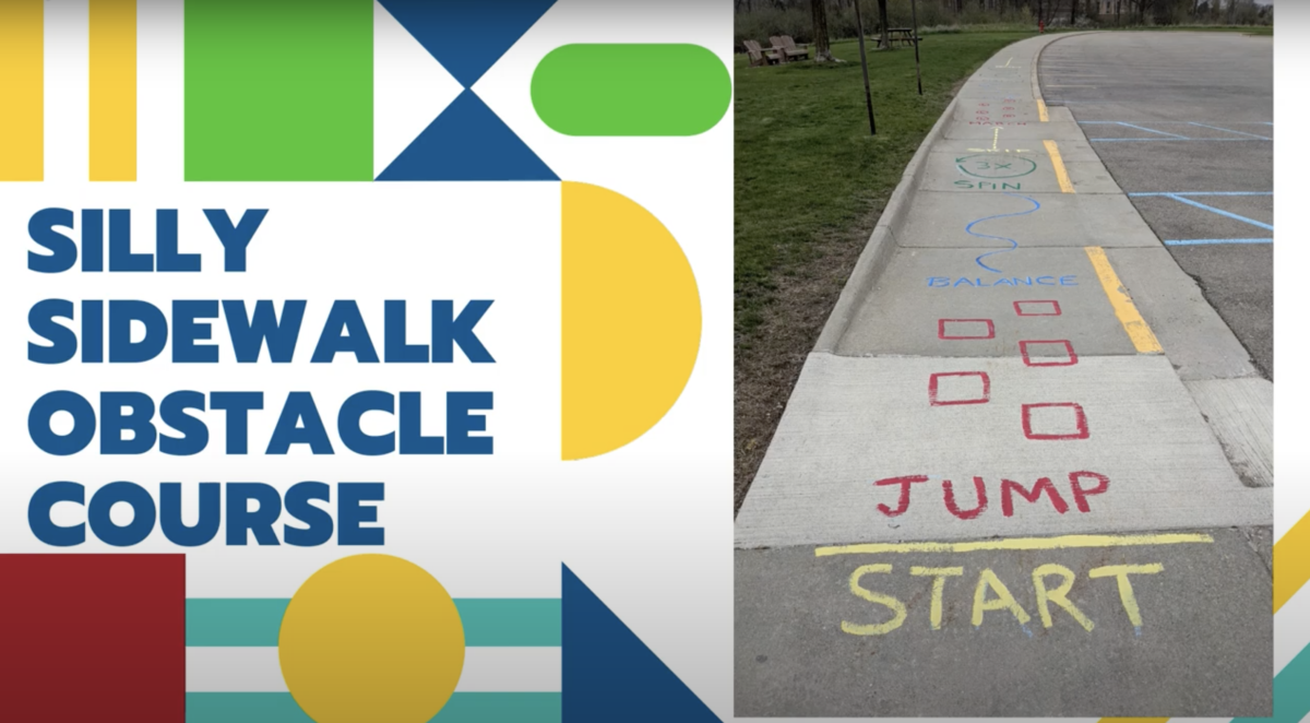 Library Obstacle Course Sidewalk obstacle course | Let's Move in Libraries